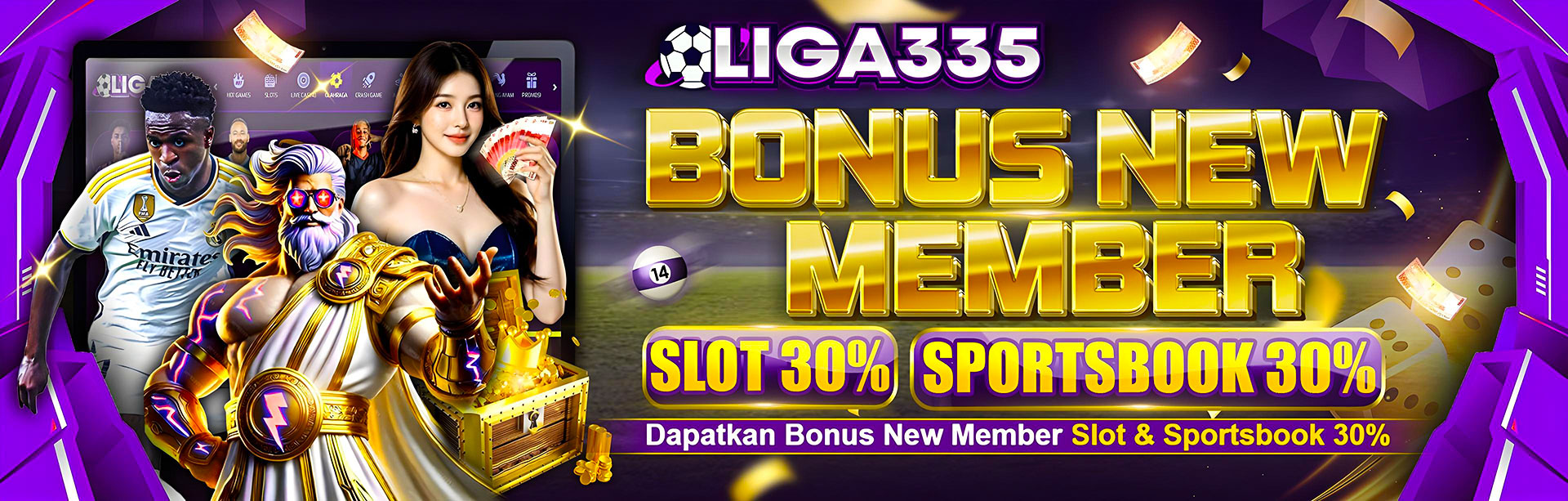 BONUS NEW MEMBER LIGA335