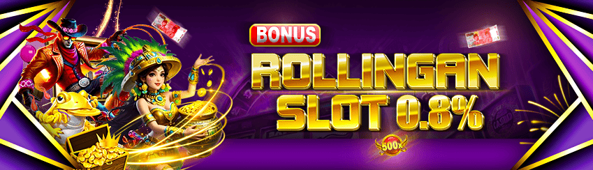 BONUS ROLLINGAN SLOT 0.8%