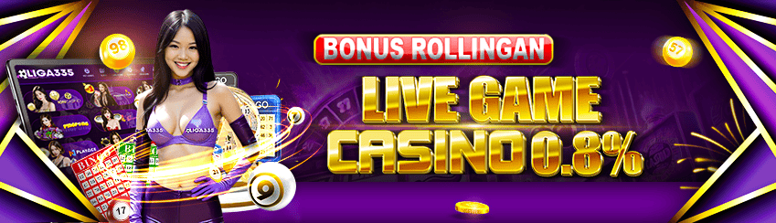BONUS ROLLINGAN LIVEGAME 0.8%
