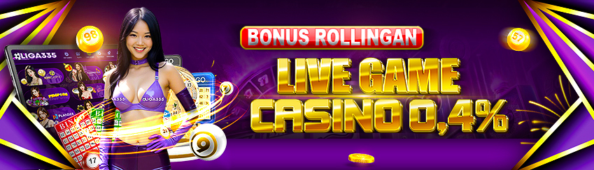 BONUS ROLLINGAN LIVEGAME 0.4%